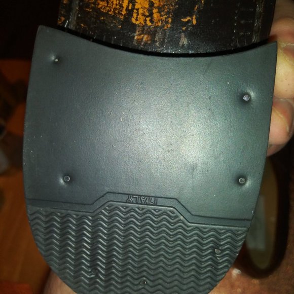 Vintage Mezlan: Men's Woven Leather Cap-Toe Oxfords, resoled. Size: 13M - Picture 6 of 11